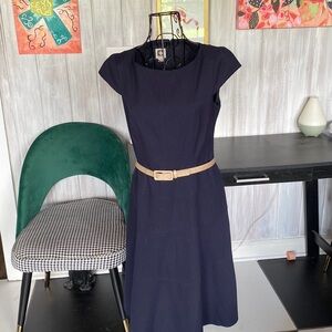 Anne Klein Navy dress Sz 4